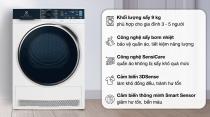 Máy sấy bơm nhiệt Electrolux UltimateCare 9 kg EDH903R9WB