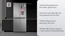 Tủ lạnh Sharp Inverter 401 Lít 4 cửa SJ-FXP480V-SL