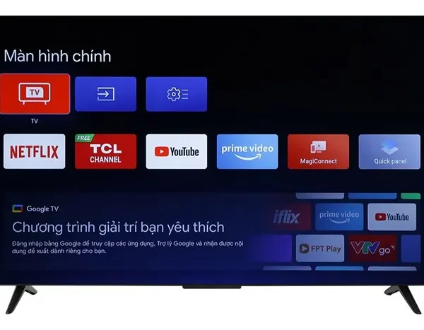 Google Tivi TCL 4K 50 inch 50P635