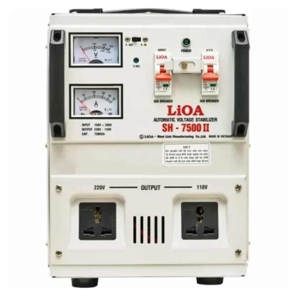 Máy Ổn Áp LIOA 7.5KVA LIOA SH-7500 II