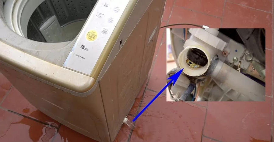 Máy giặt không vào nước/vào nước yếu