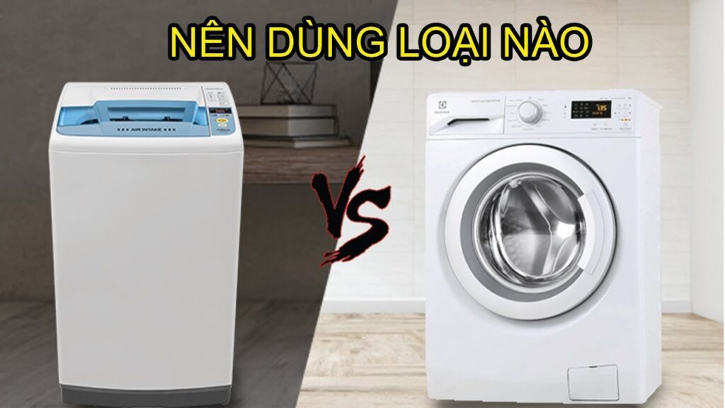 Việc lựa chọn giữa máy giặt lồng ngang (cửa trước) và lồng đứng (cửa trên) phụ thuộc vào nhu cầu và ưu tiên của mỗi gia đình. Máy giặt lồng ngang thường giặt sạch hơn, tiết kiệm nước và có nhiều tính năng hiện đại hơn, nhưng giá thành cao và chiếm nhiều diện tích hơn. Máy giặt lồng đứng thì có giá thành rẻ hơn, tiết kiệm điện hơn (tuy nhiên, sự chênh lệch này đang ngày càng thu hẹp do công nghệ Inverter), dễ sử dụng và phù hợp với nhiều không gian, nhưng có thể làm quần áo xoắn rối và ít tính năng hơn.