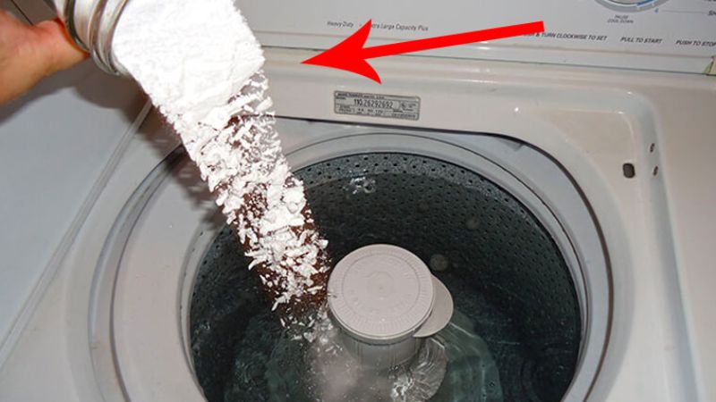 Tác hại của việc dùng quá nhiều bột giặt khi giặt máy